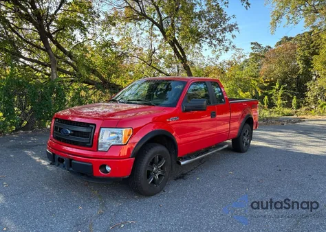 2014 Ford F150 Super Cab from USA, damaged, VIN 1FTEX1EM2EFA22136